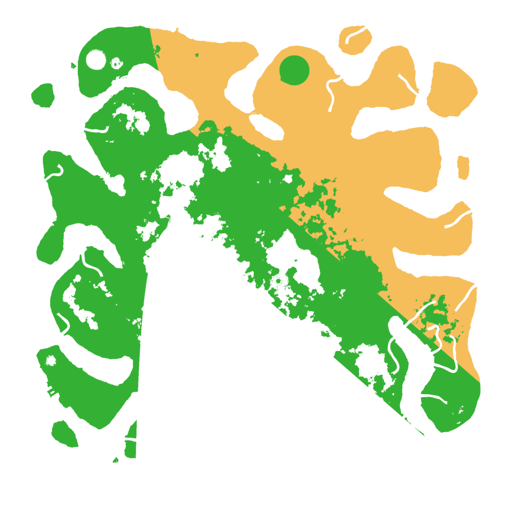 Biome Rust Map: Procedural Map, Size: 4500, Seed: 2174763