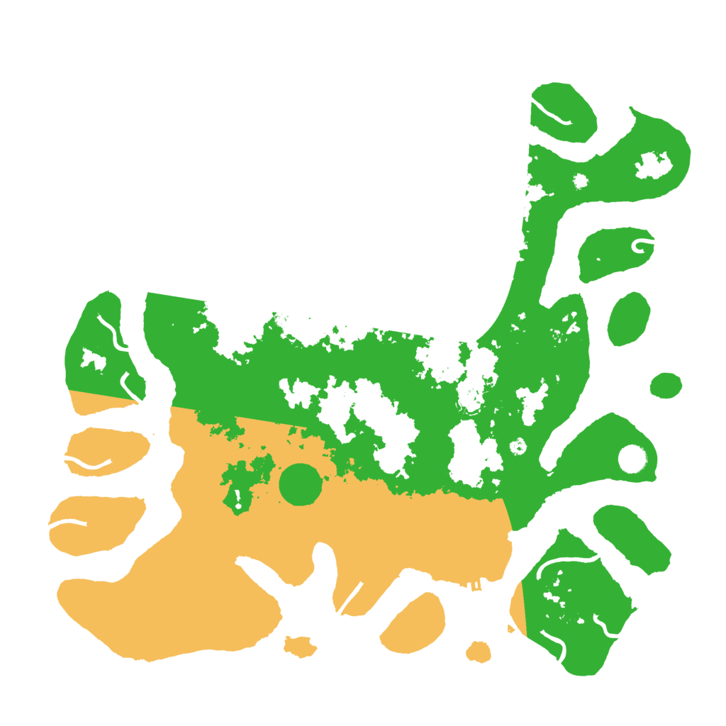 Biome Rust Map: Procedural Map, Size: 4500, Seed: 4267369
