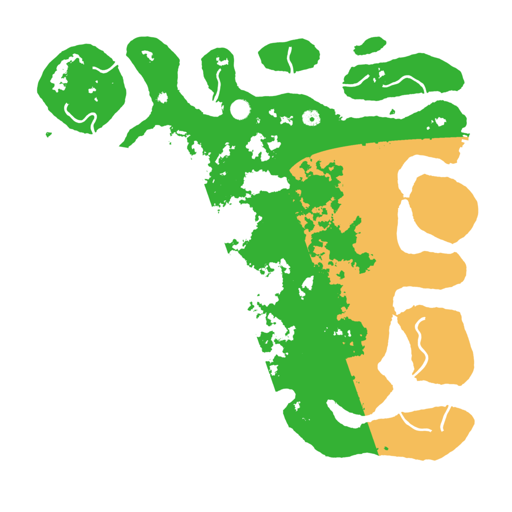 Biome Rust Map: Procedural Map, Size: 4500, Seed: 3298680