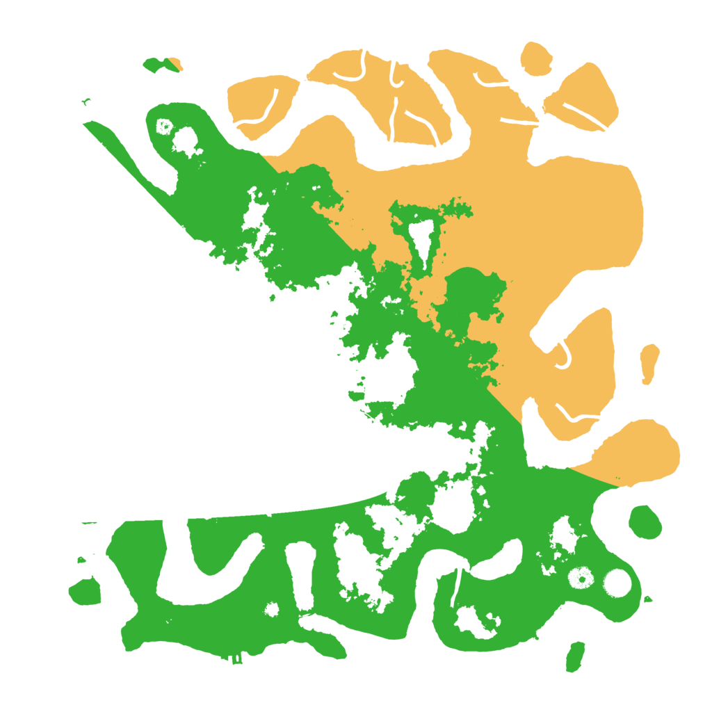 Biome Rust Map: Procedural Map, Size: 4500, Seed: 4651181