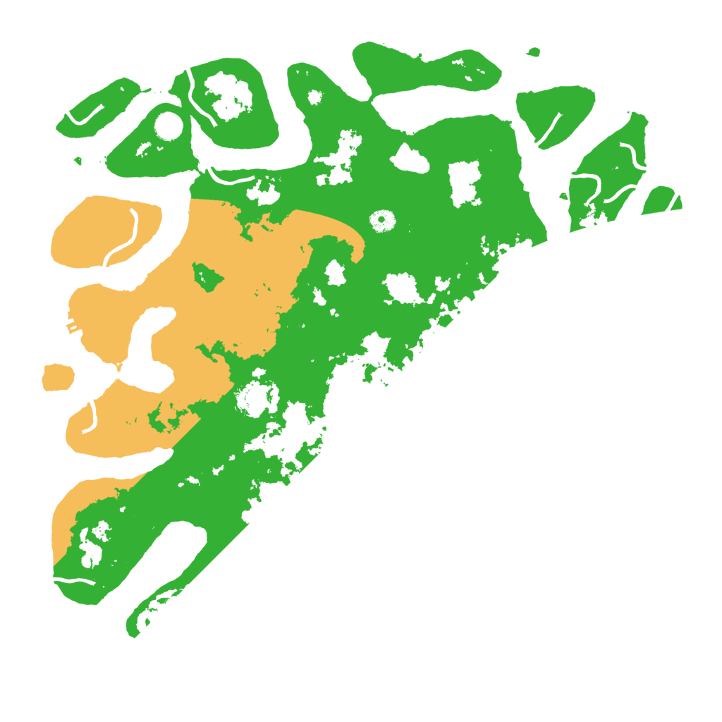 Biome Rust Map: Procedural Map, Size: 4500, Seed: 3731287
