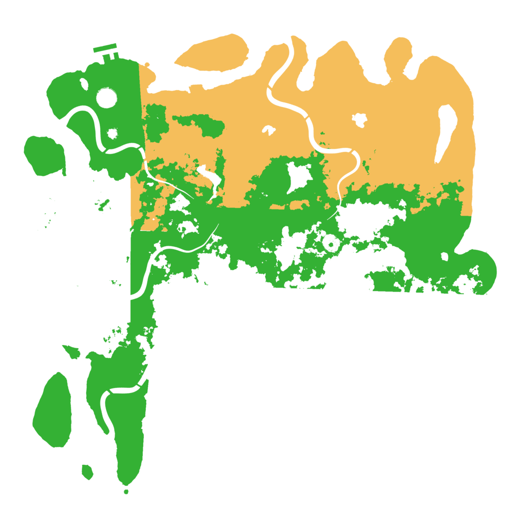 Biome Rust Map: Procedural Map, Size: 4500, Seed: 1819157