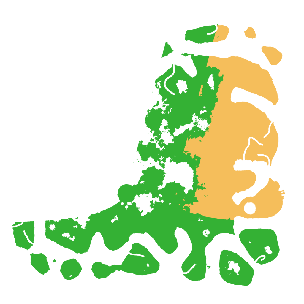 Biome Rust Map: Procedural Map, Size: 4500, Seed: 1395193