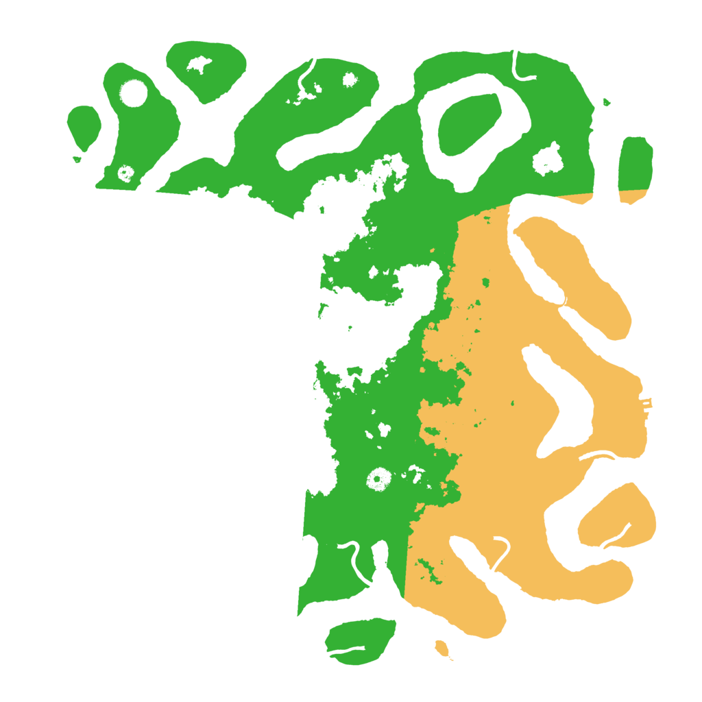 Biome Rust Map: Procedural Map, Size: 4500, Seed: 3274272