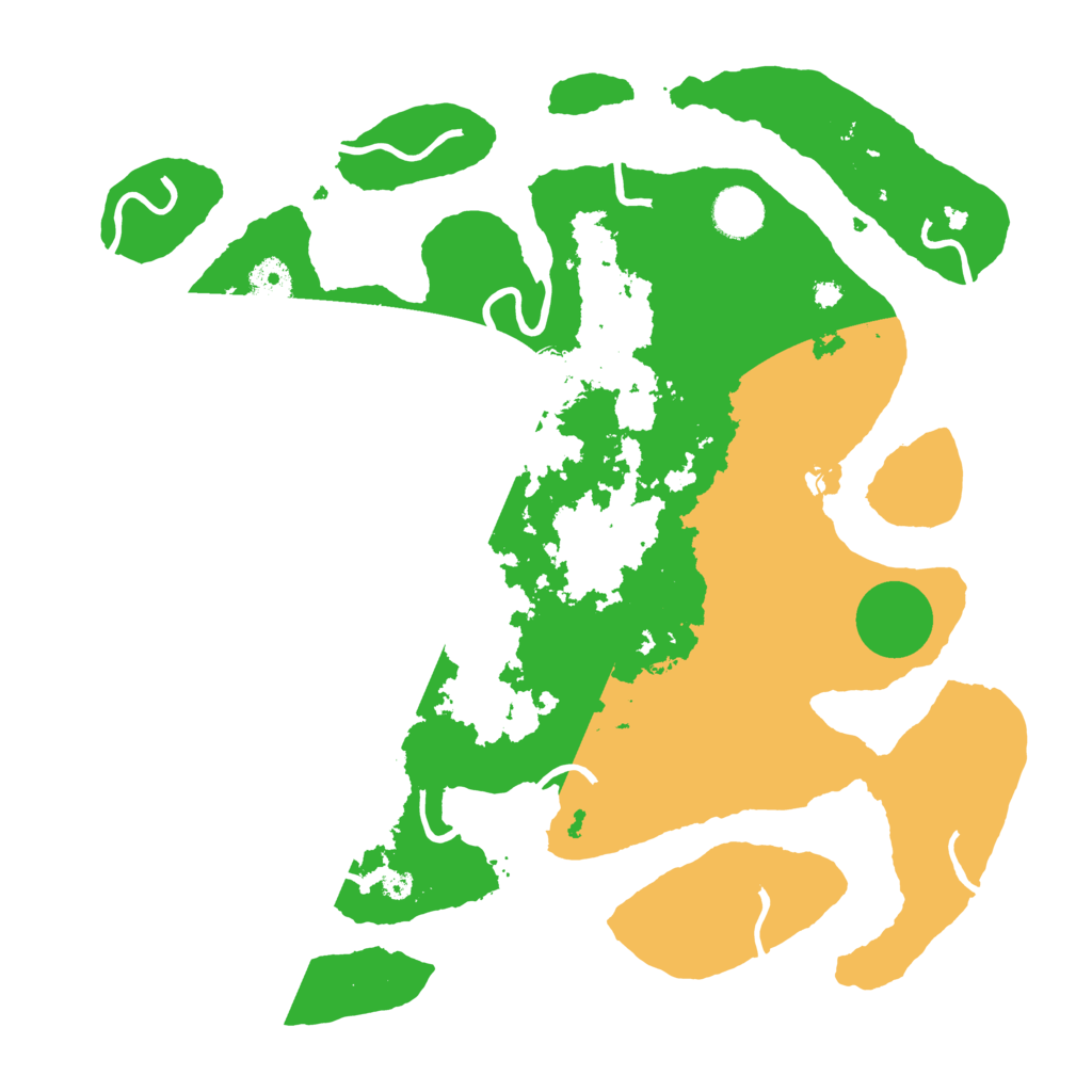 Biome Rust Map: Procedural Map, Size: 3750, Seed: 857378078