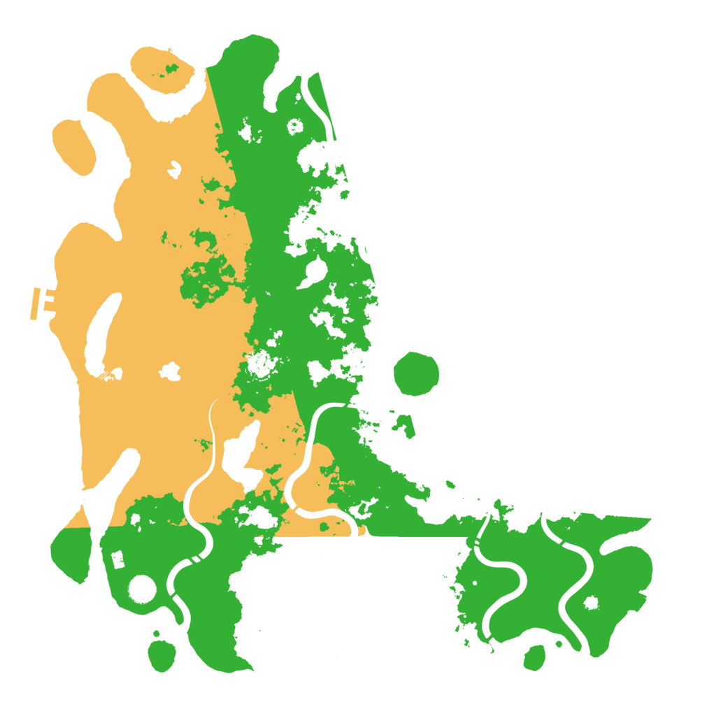 Biome Rust Map: Procedural Map, Size: 4500, Seed: 2791158