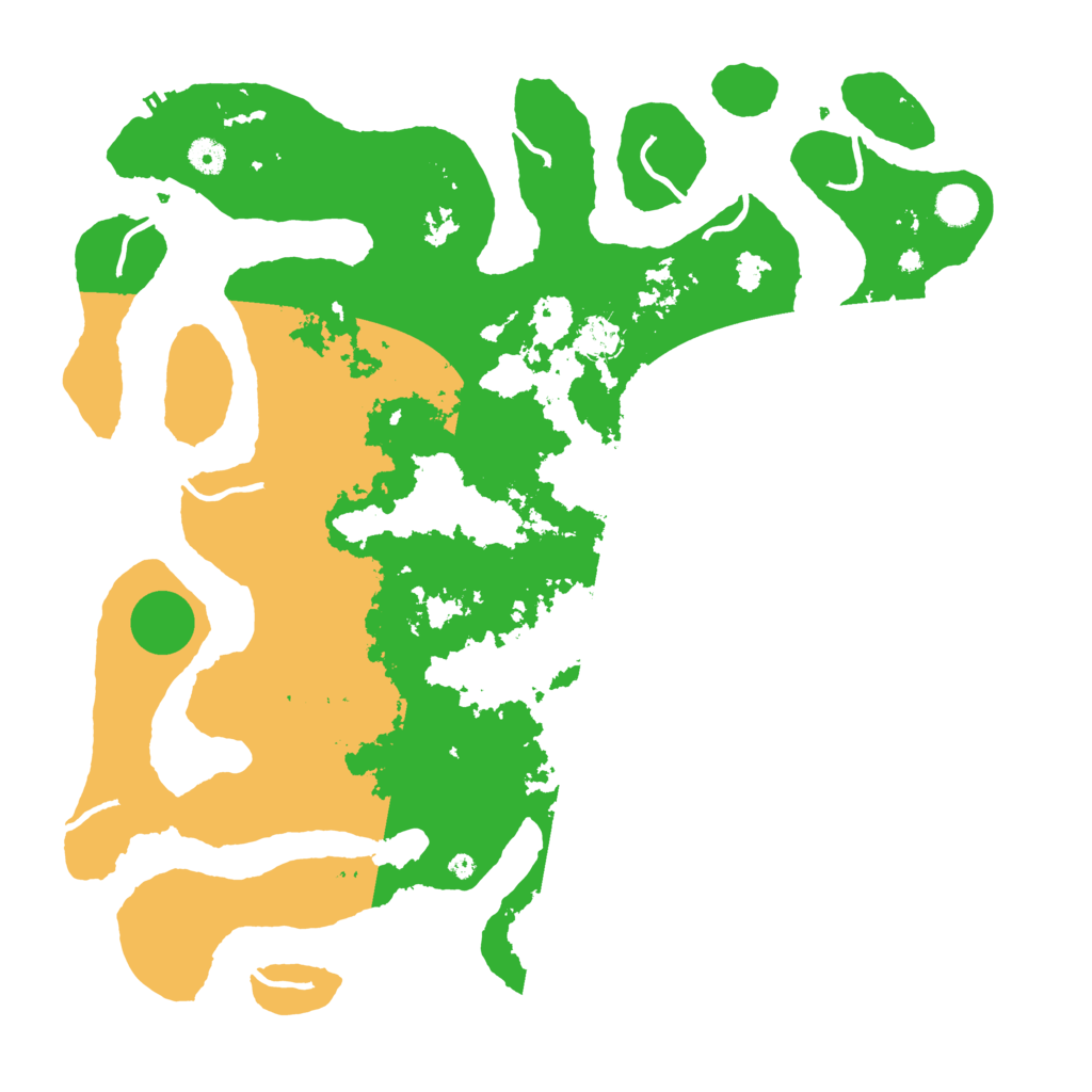 Biome Rust Map: Procedural Map, Size: 4500, Seed: 4894381