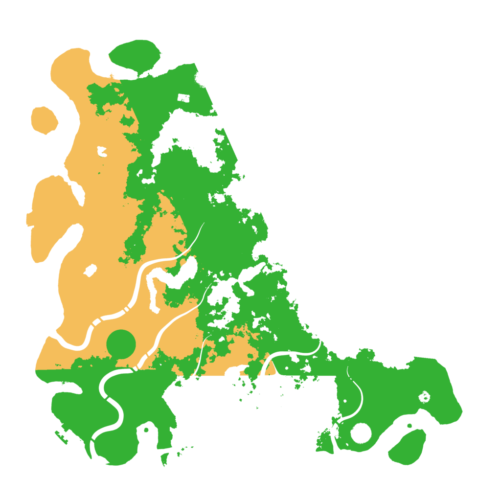 Biome Rust Map: Procedural Map, Size: 4500, Seed: 2884366