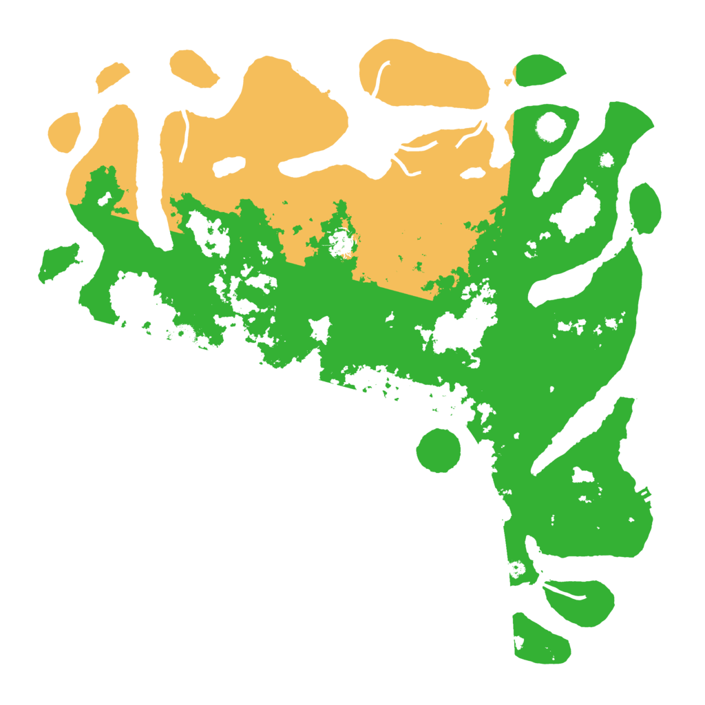 Biome Rust Map: Procedural Map, Size: 4500, Seed: 324865