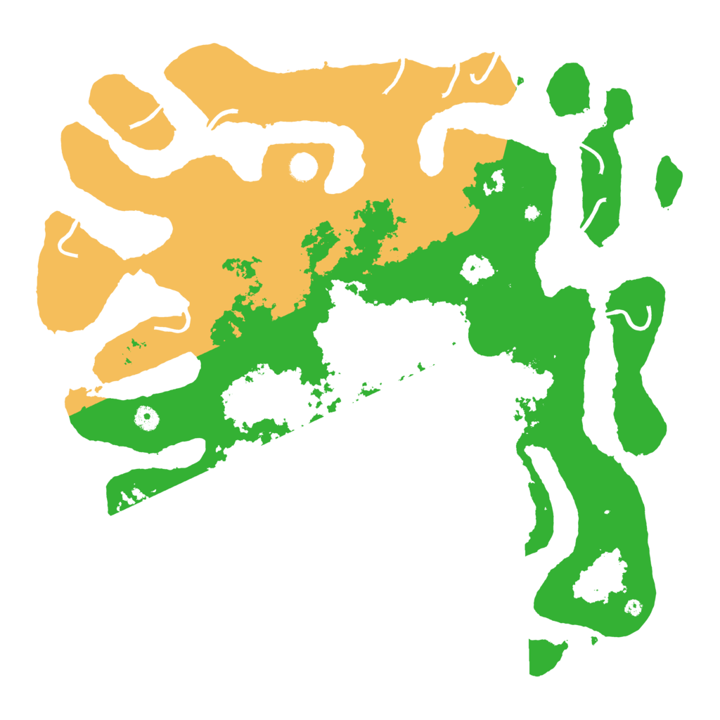 Biome Rust Map: Procedural Map, Size: 4500, Seed: 85229