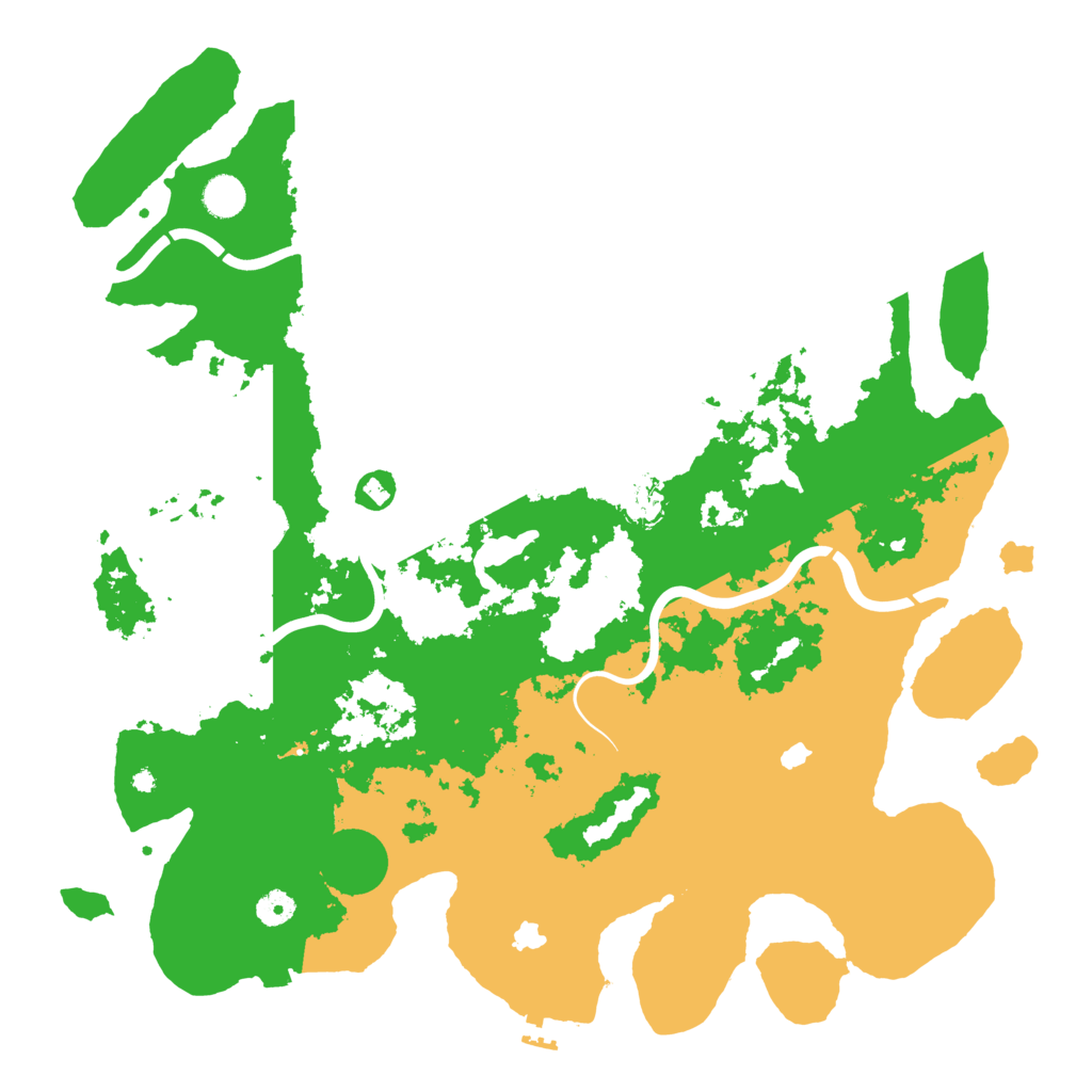 Biome Rust Map: Procedural Map, Size: 4500, Seed: 3091355