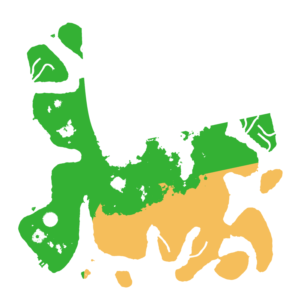 Biome Rust Map: Procedural Map, Size: 3700, Seed: 3188312