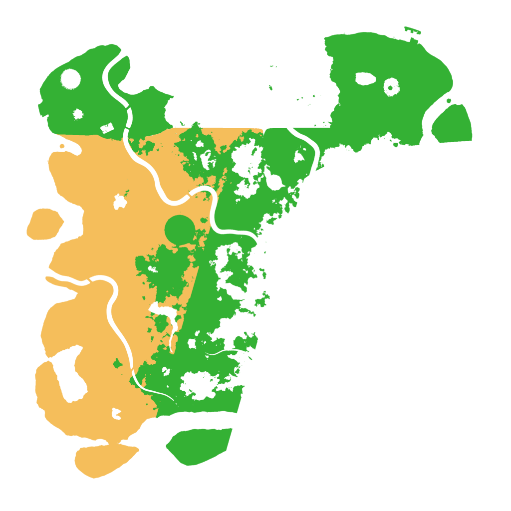 Biome Rust Map: Procedural Map, Size: 4500, Seed: 2236792