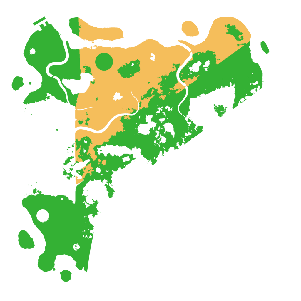Biome Rust Map: Procedural Map, Size: 4500, Seed: 5030162