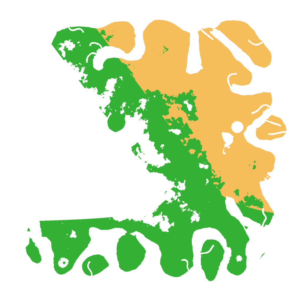 Biome Rust Map: Procedural Map, Size: 4500, Seed: 2901130