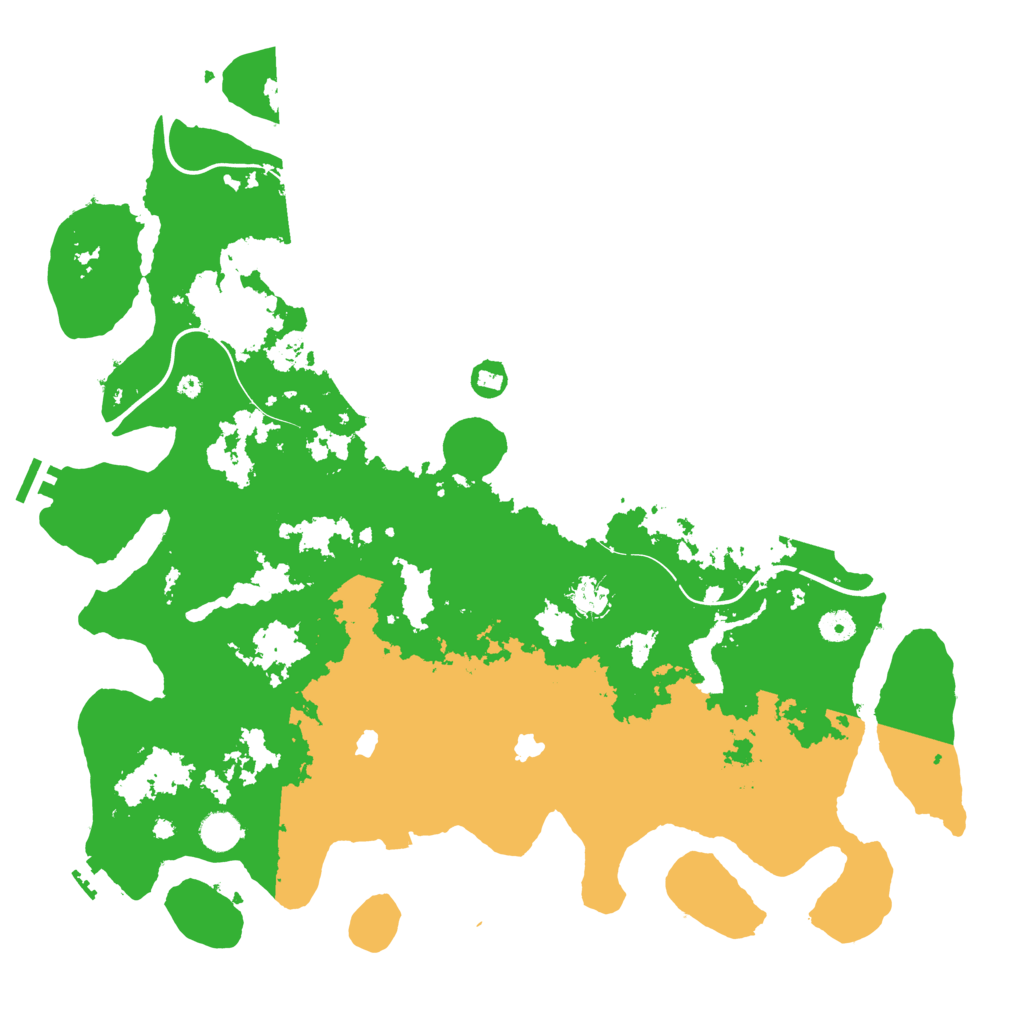Biome Rust Map: Procedural Map, Size: 4500, Seed: 3505859