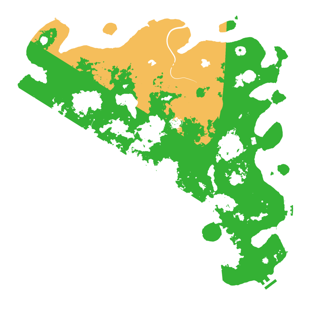 Biome Rust Map: Procedural Map, Size: 4500, Seed: 1419984