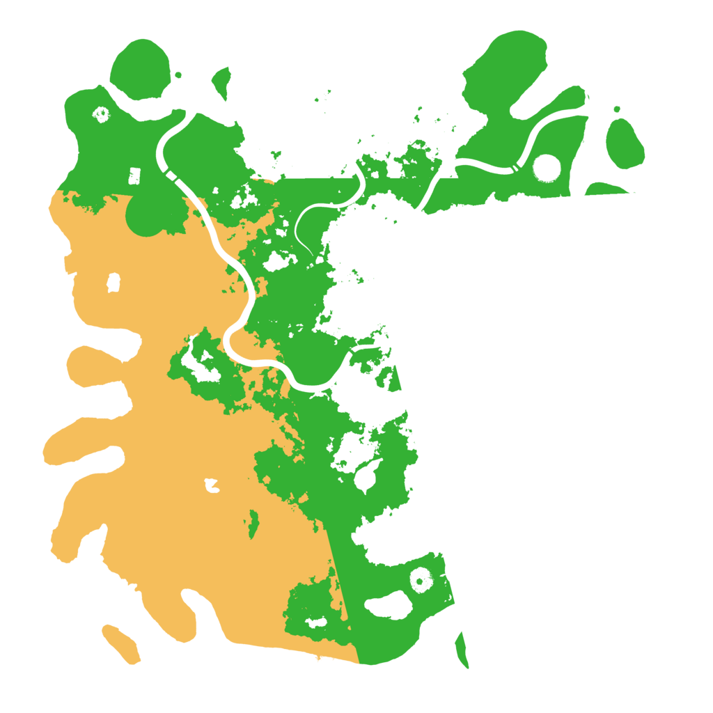 Biome Rust Map: Procedural Map, Size: 4500, Seed: 1781560