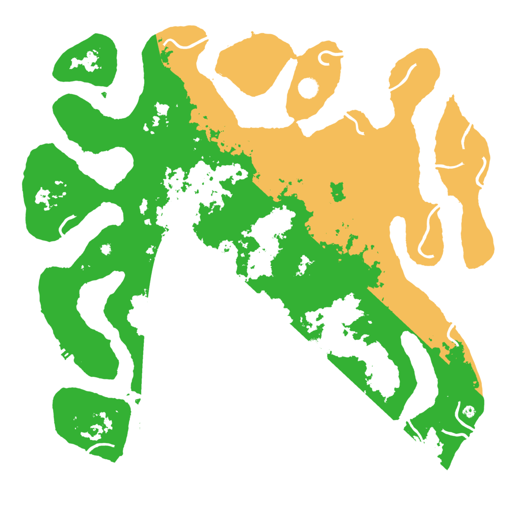 Biome Rust Map: Procedural Map, Size: 4500, Seed: 219409