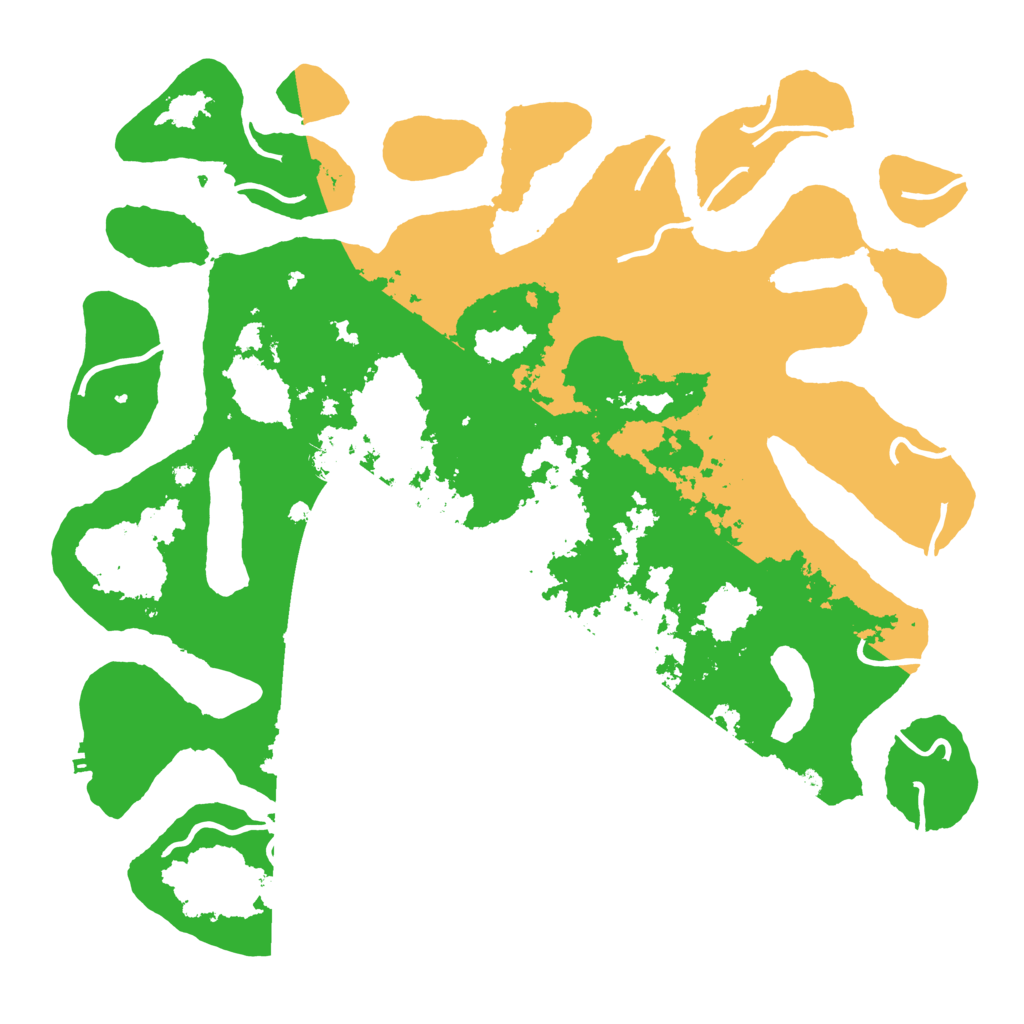 Biome Rust Map: Procedural Map, Size: 4500, Seed: 690389