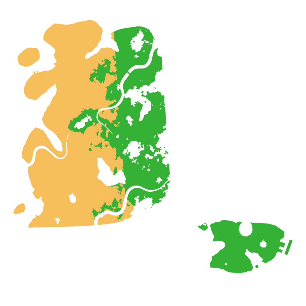 Biome Rust Map: Procedural Map, Size: 4000, Seed: 174202795