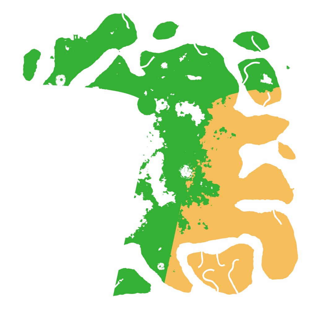 Biome Rust Map: Procedural Map, Size: 4500, Seed: 5104955