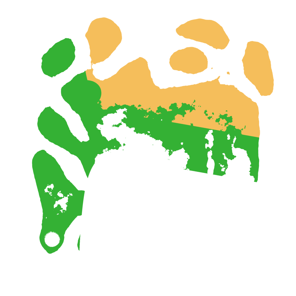 Biome Rust Map: Barren, Size: 3500, Seed: 2639230