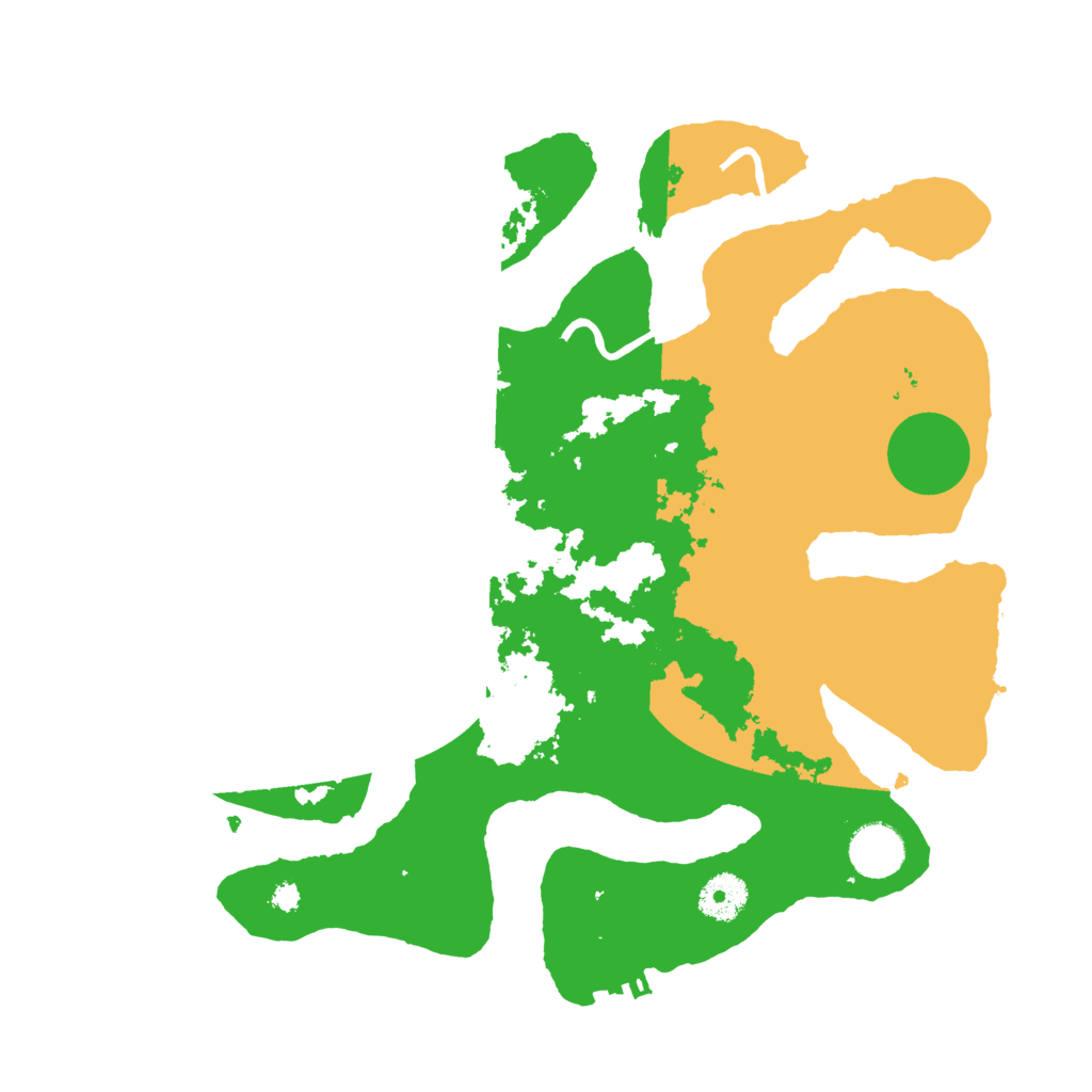 Biome Rust Map: Procedural Map, Size: 3500, Seed: 3871934