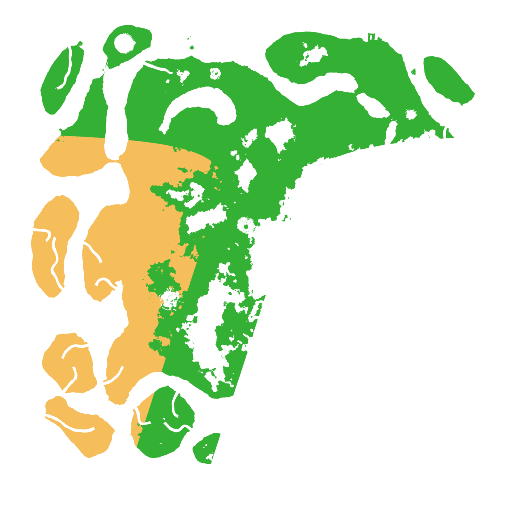 Biome Rust Map: Procedural Map, Size: 4500, Seed: 3812909