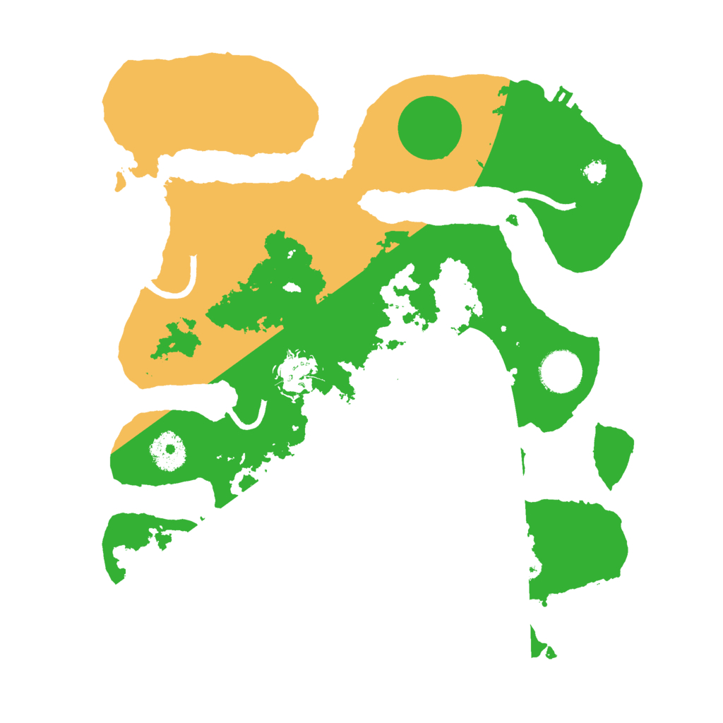 Biome Rust Map: Procedural Map, Size: 3000, Seed: 26119