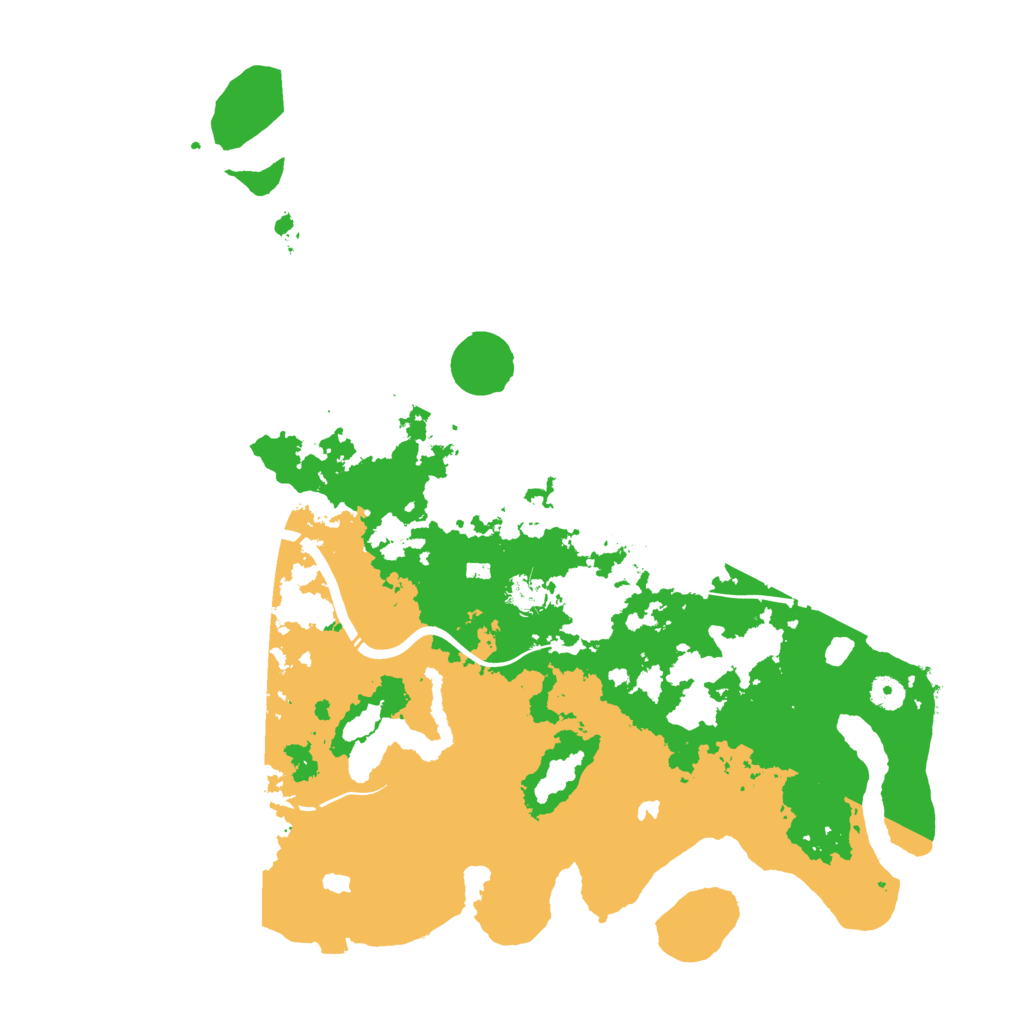 Biome Rust Map: Procedural Map, Size: 4500, Seed: 1117404