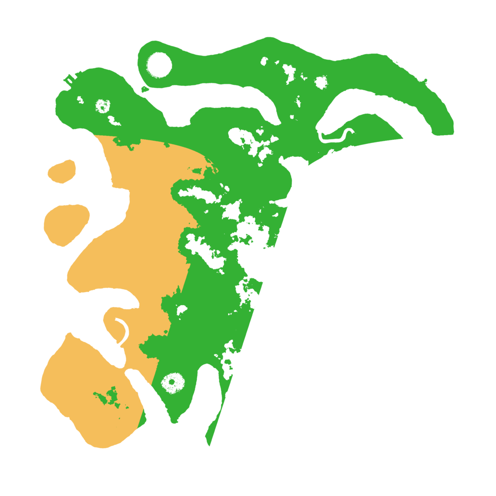 Biome Rust Map: Procedural Map, Size: 3500, Seed: 3200386