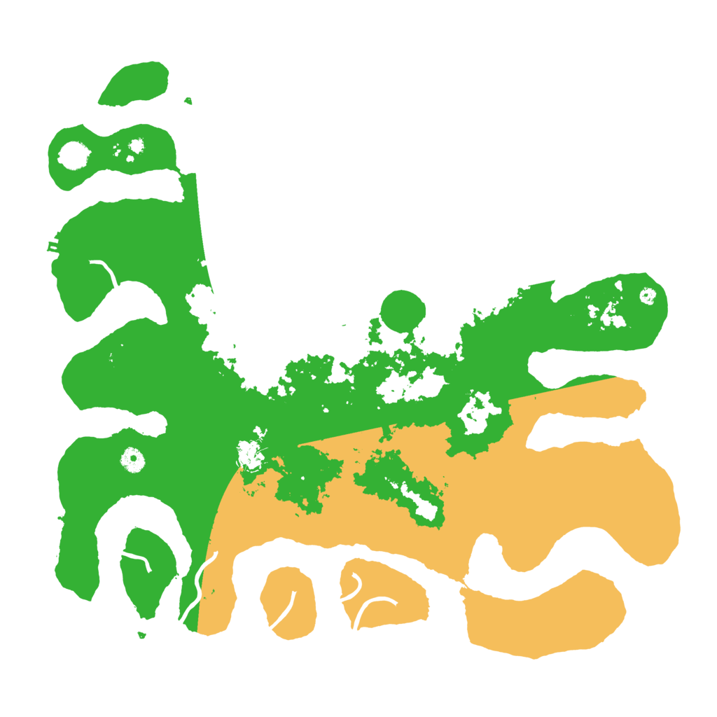 Biome Rust Map: Procedural Map, Size: 4500, Seed: 3050408