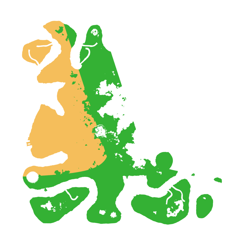 Biome Rust Map: Procedural Map, Size: 3700, Seed: 5744131