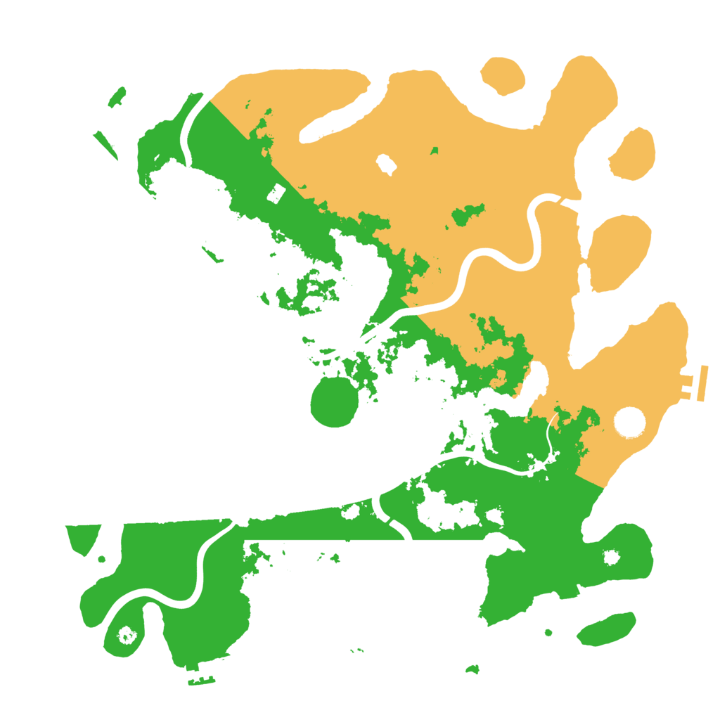 Biome Rust Map: Procedural Map, Size: 4050, Seed: 1555347872