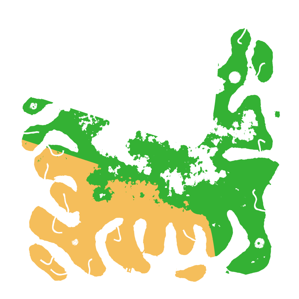 Biome Rust Map: Procedural Map, Size: 4500, Seed: 963532