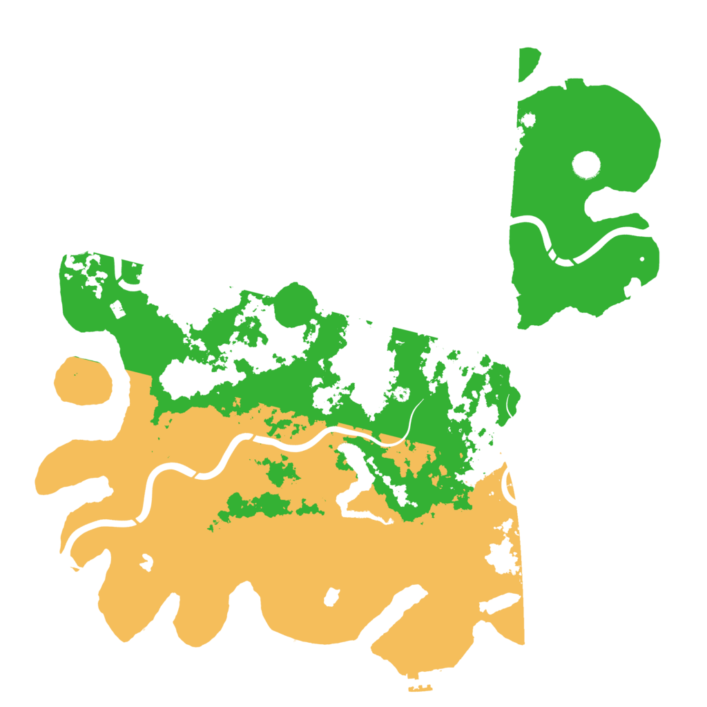 Biome Rust Map: Procedural Map, Size: 4500, Seed: 4636241