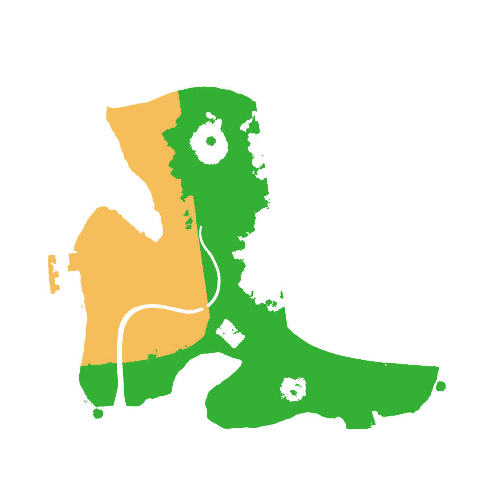 Biome Rust Map: Procedural Map, Size: 2000, Seed: 789458989