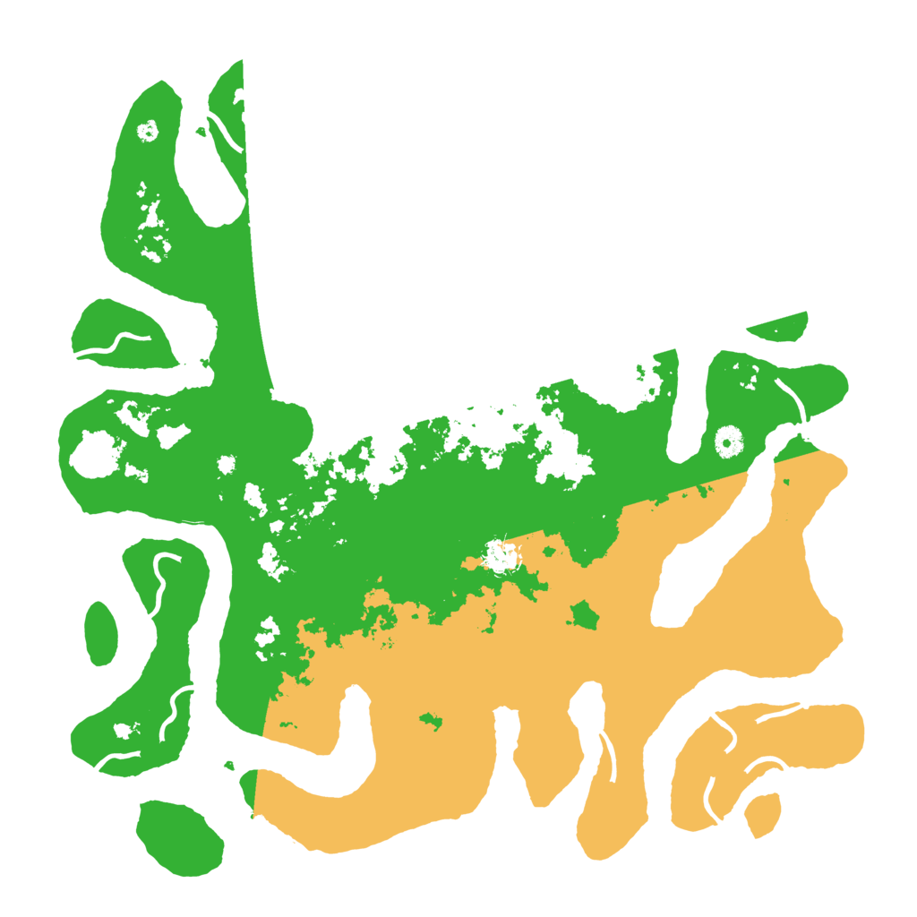 Biome Rust Map: Procedural Map, Size: 4500, Seed: 312342