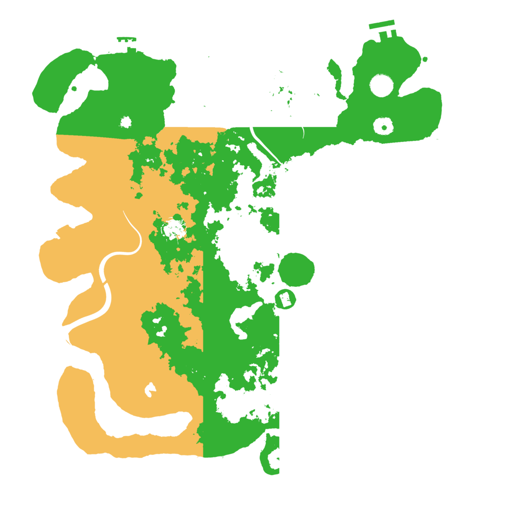 Biome Rust Map: Procedural Map, Size: 4000, Seed: 220220405