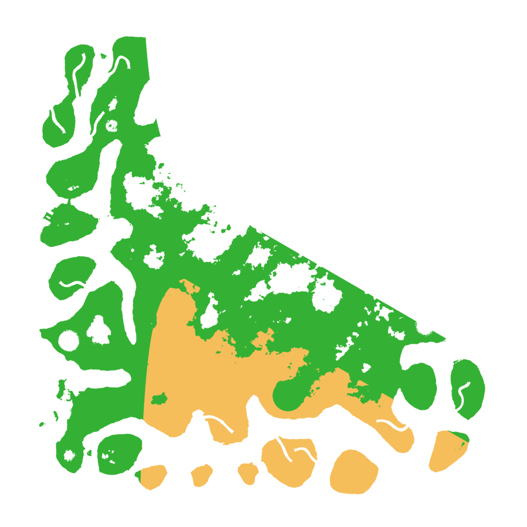 Biome Rust Map: Procedural Map, Size: 4500, Seed: 48966984