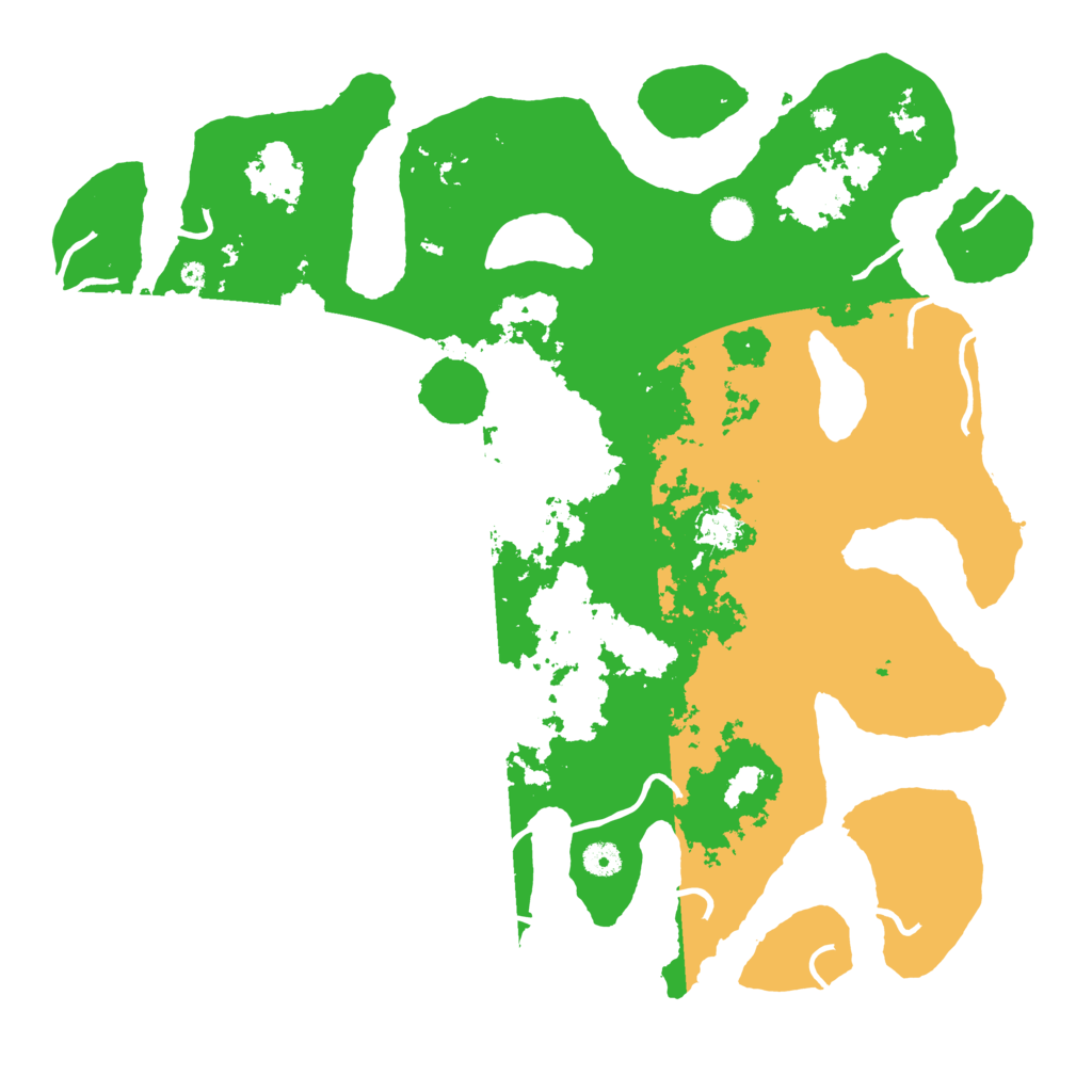 Biome Rust Map: Procedural Map, Size: 4500, Seed: 3393547