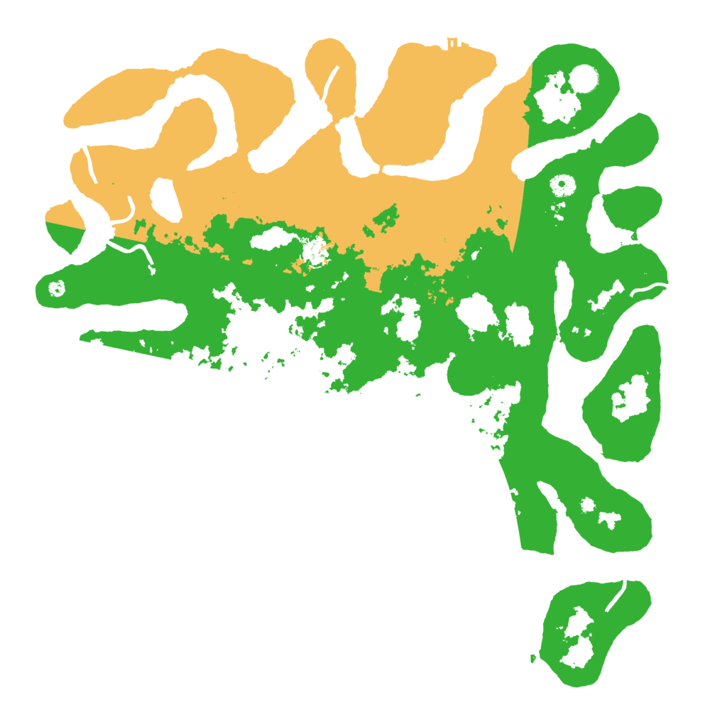 Biome Rust Map: Procedural Map, Size: 4500, Seed: 2626744