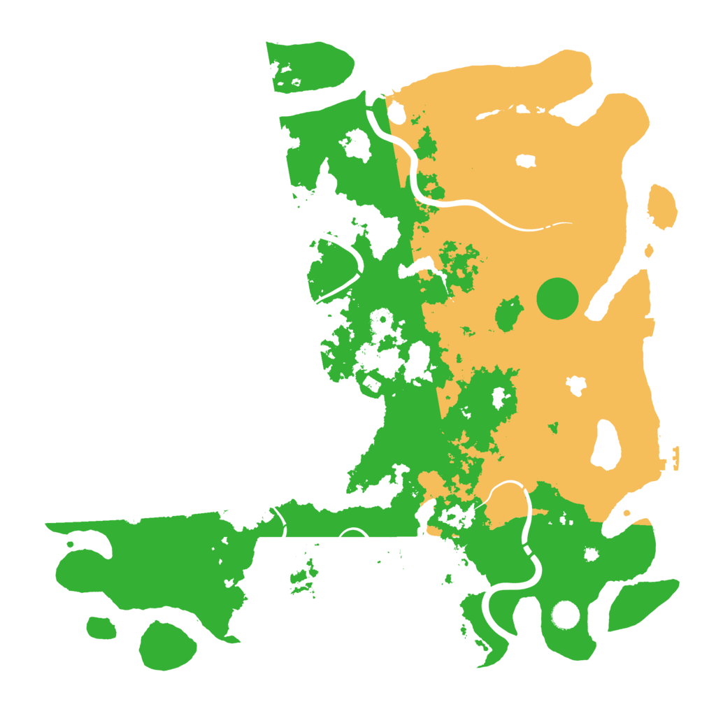 Biome Rust Map: Procedural Map, Size: 4500, Seed: 2321575