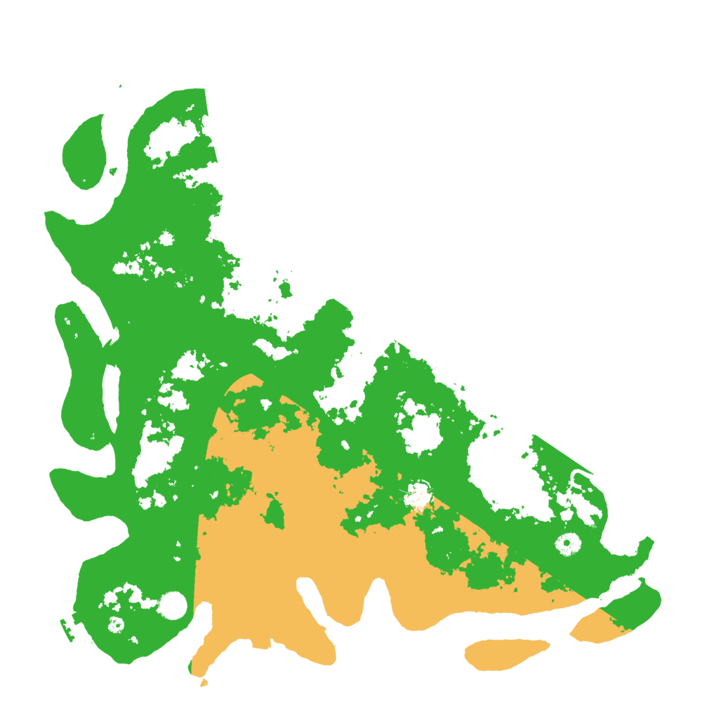 Biome Rust Map: Procedural Map, Size: 4500, Seed: 259549