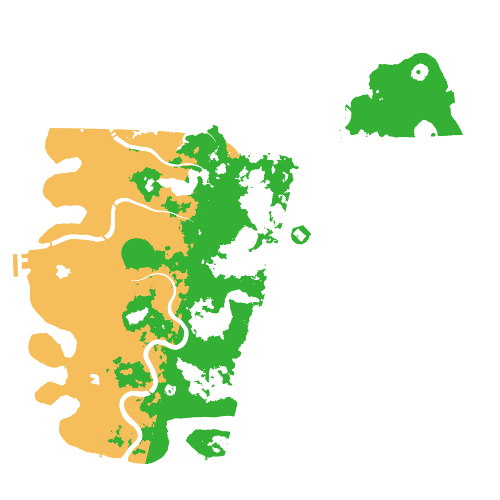 Biome Rust Map: Procedural Map, Size: 4500, Seed: 872959