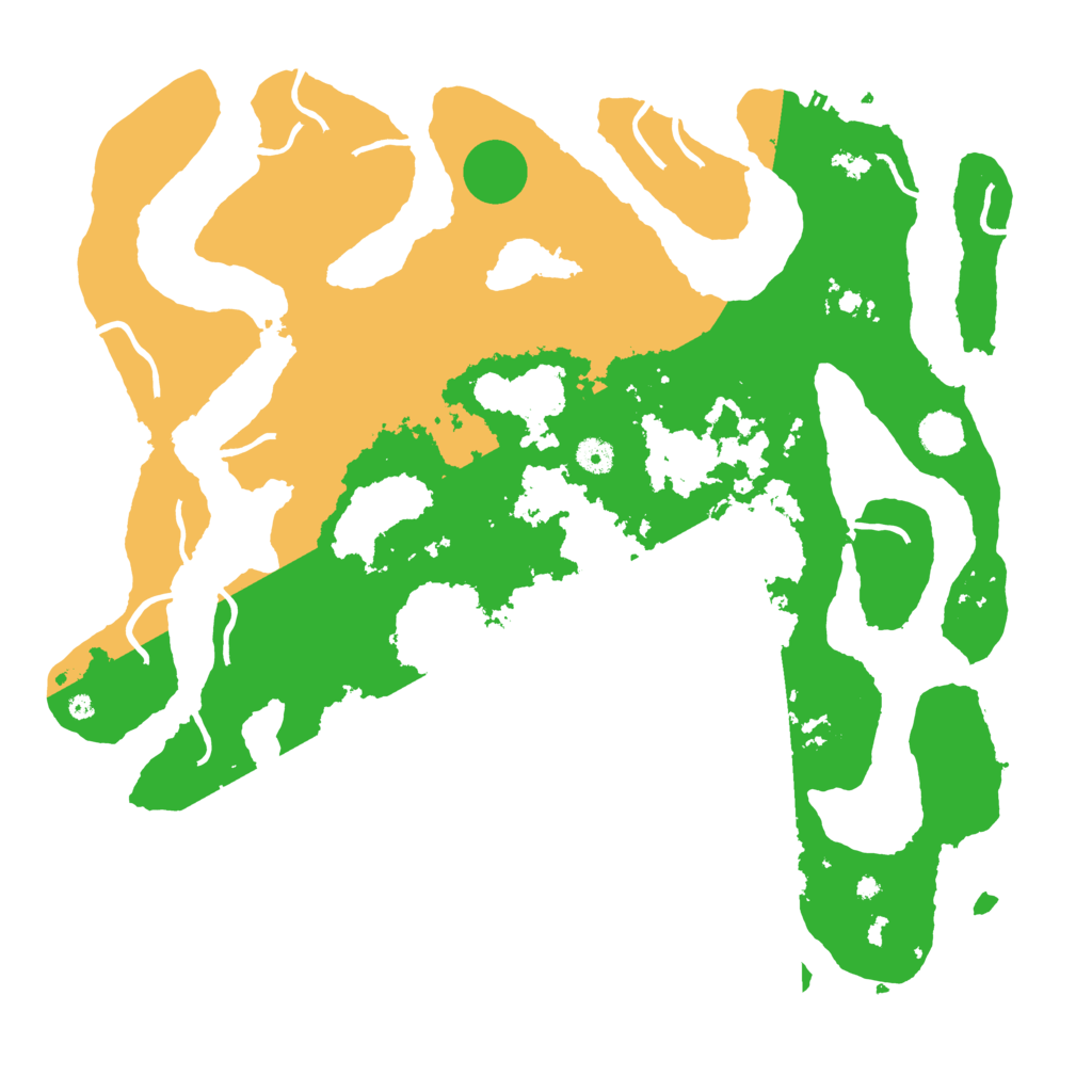 Biome Rust Map: Procedural Map, Size: 4500, Seed: 5984706