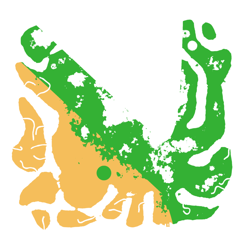 Biome Rust Map: Procedural Map, Size: 4500, Seed: 686692
