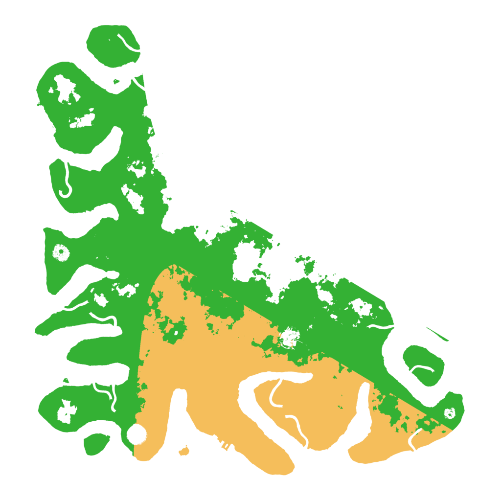 Biome Rust Map: Procedural Map, Size: 4500, Seed: 4927914