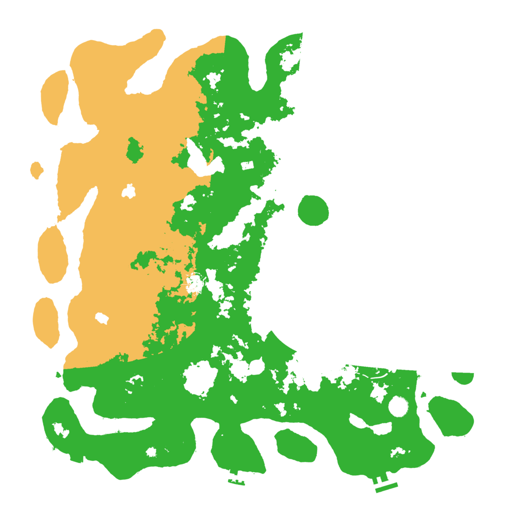 Biome Rust Map: Procedural Map, Size: 4500, Seed: 2676189